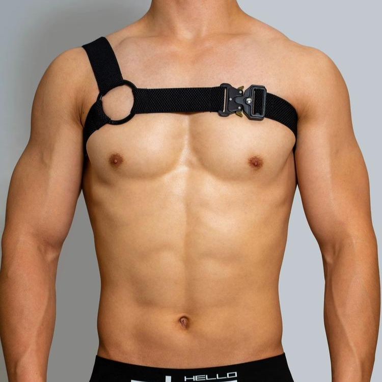 Metal Buckle Sexy Chest Strap Harness