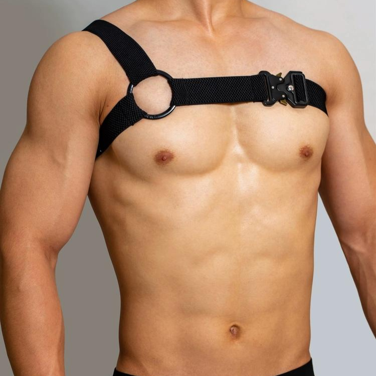 Metal Buckle Sexy Chest Strap Harness
