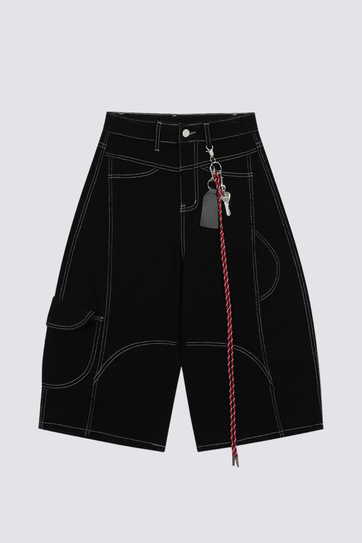 Minimal Motion Wide Leg Capri Cargo Pants
