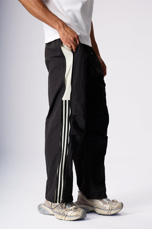 Mono Path Striped Straight Pants