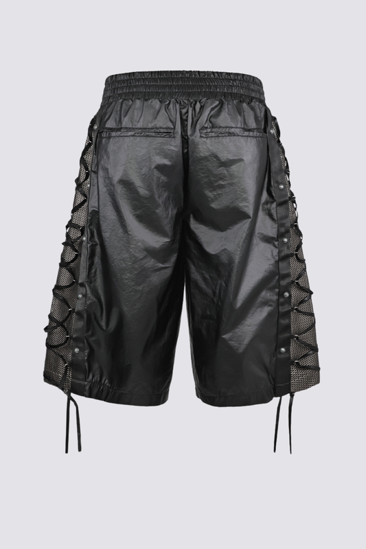Motion Line Glossy Shorts