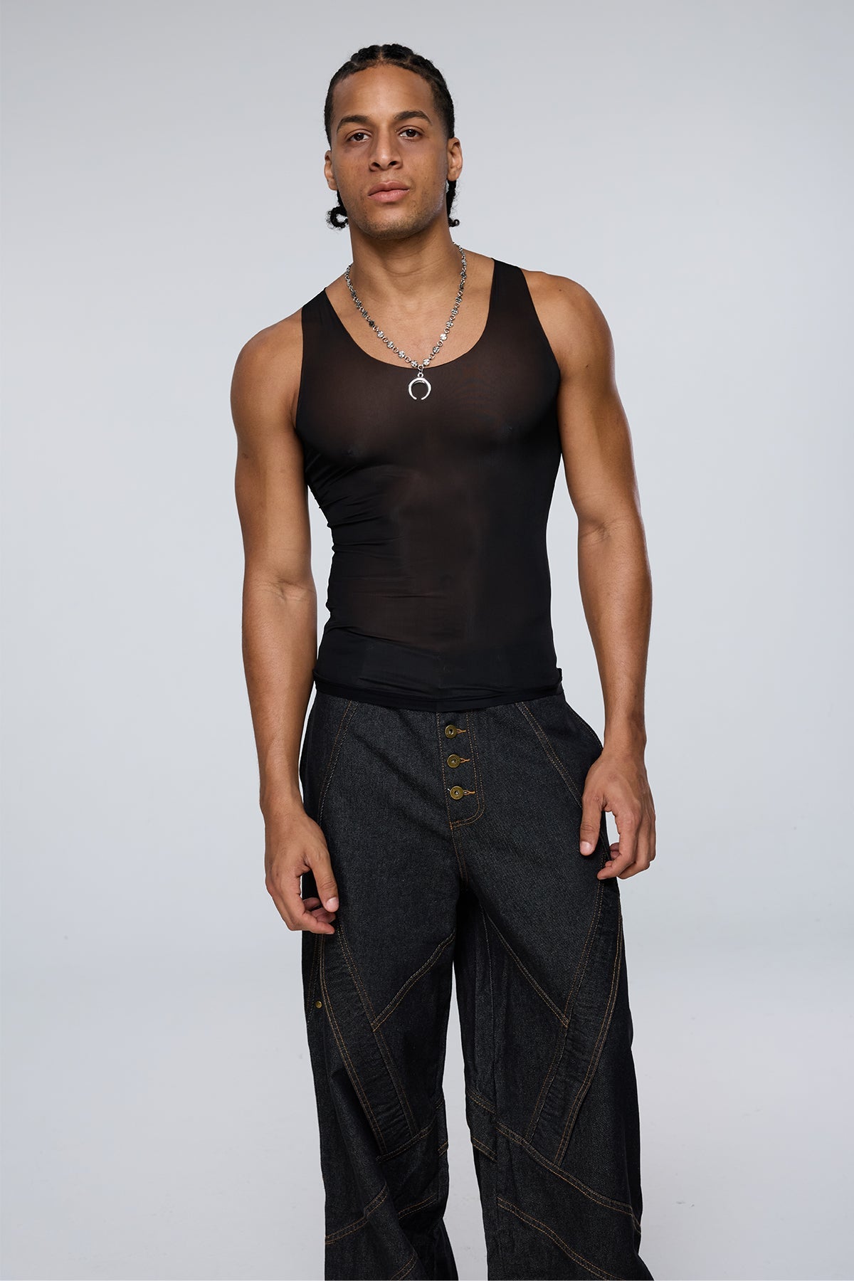Muted Onyx Tank Top Black