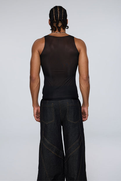 Muted Onyx Tank Top Black