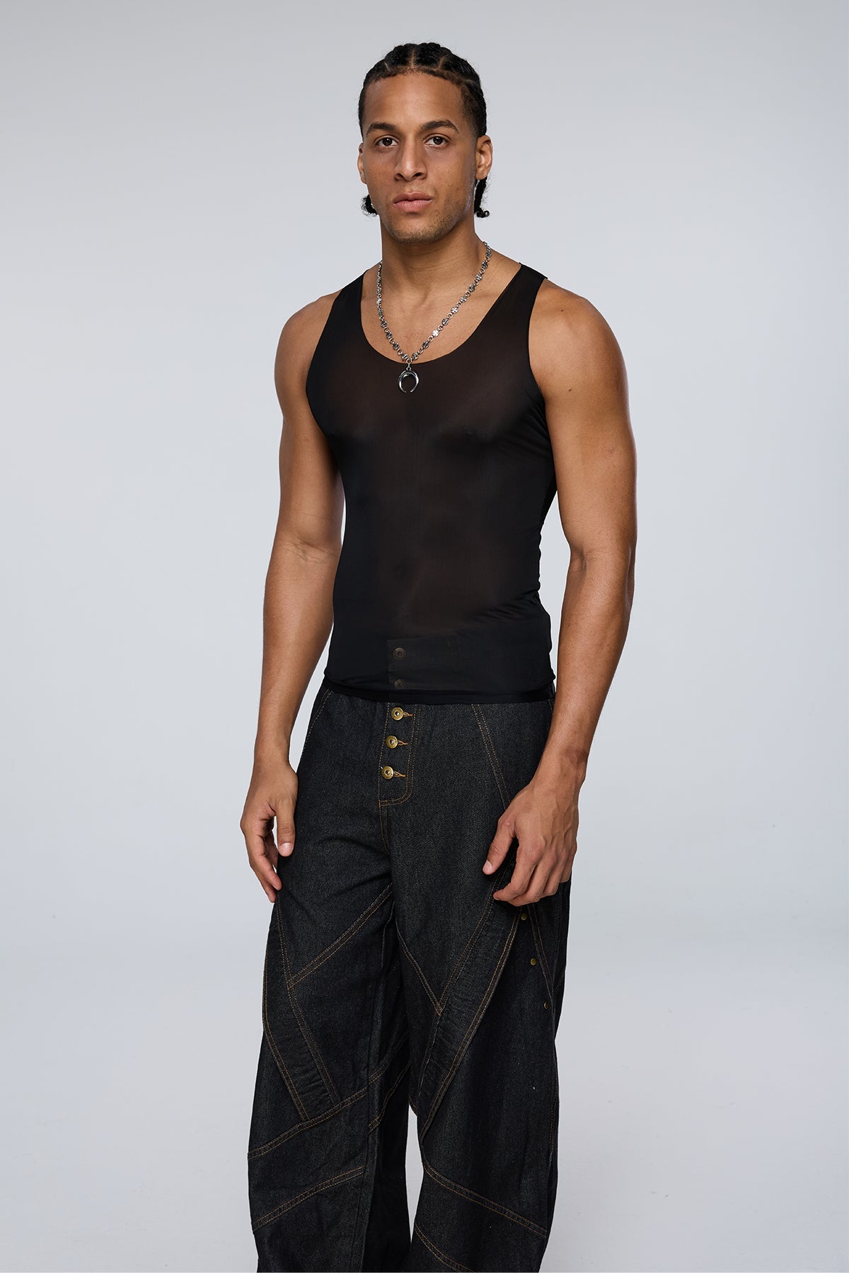 Muted Onyx Tank Top Black