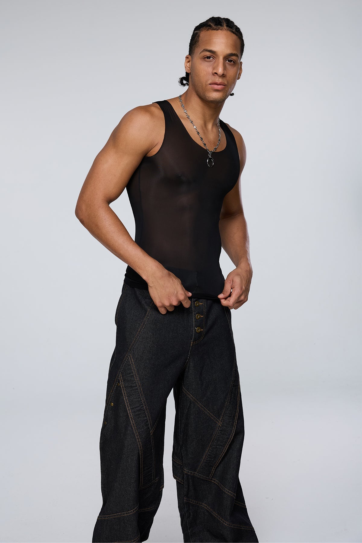 Muted Onyx Tank Top Black