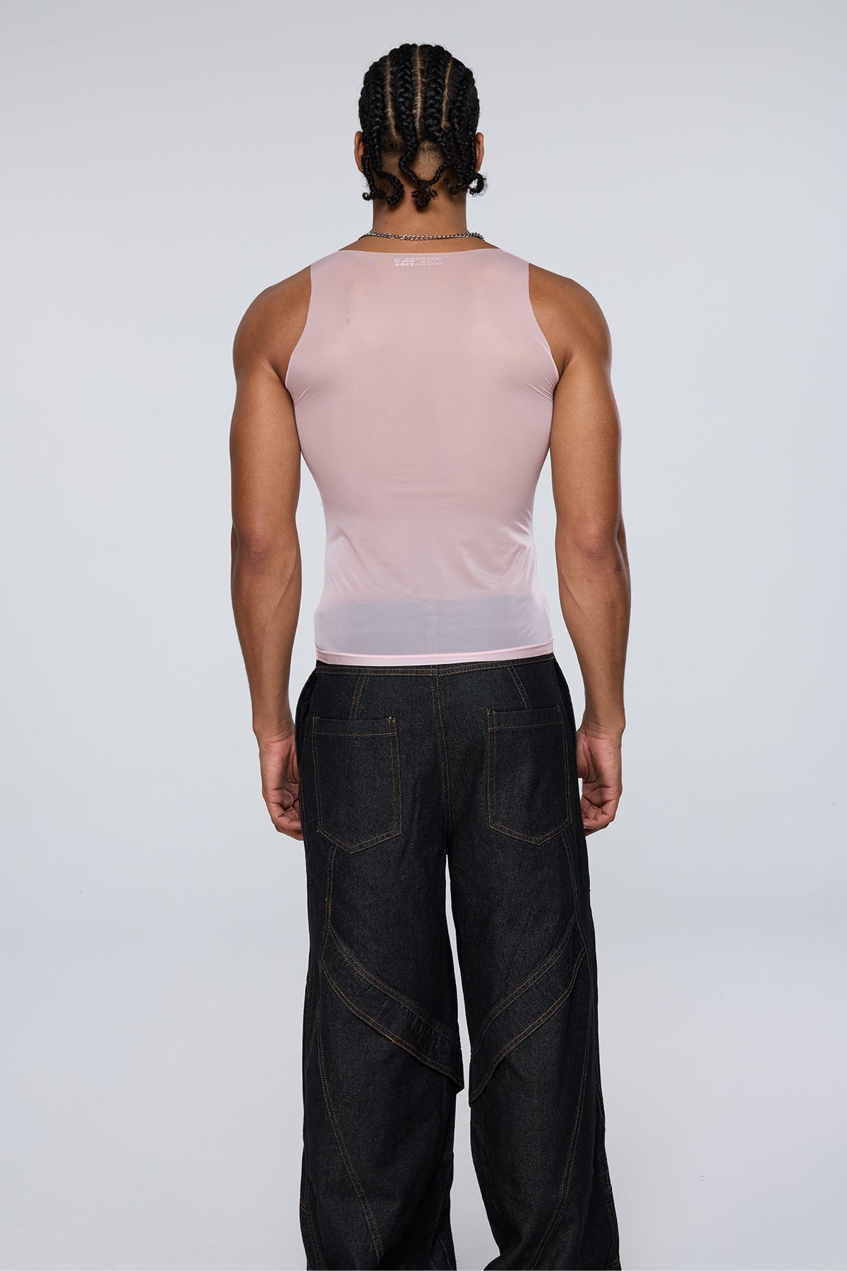 Muted Onyx Tank Top Pink
