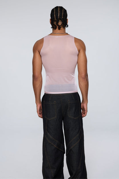 Muted Onyx Tank Top Pink