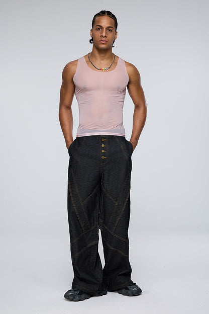 Muted Onyx Tank Top Pink