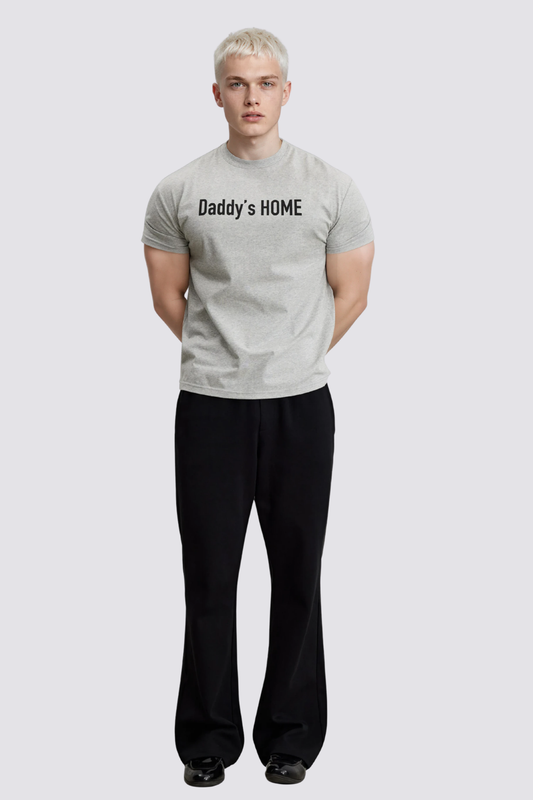 Muted Symbol Print T-Shirt Grey