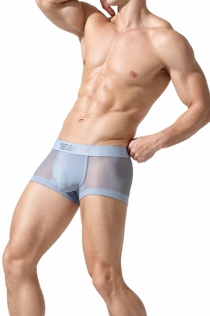 Men’s Transparent Boxer Briefs – Breathable & Sexy