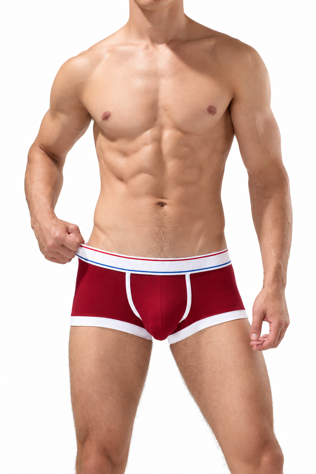 Men’s Solid Cotton Boxer Shorts – Simple & Comfortable Design