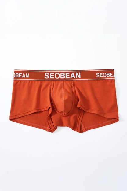Pastel Cotton Boxer Briefs for Men