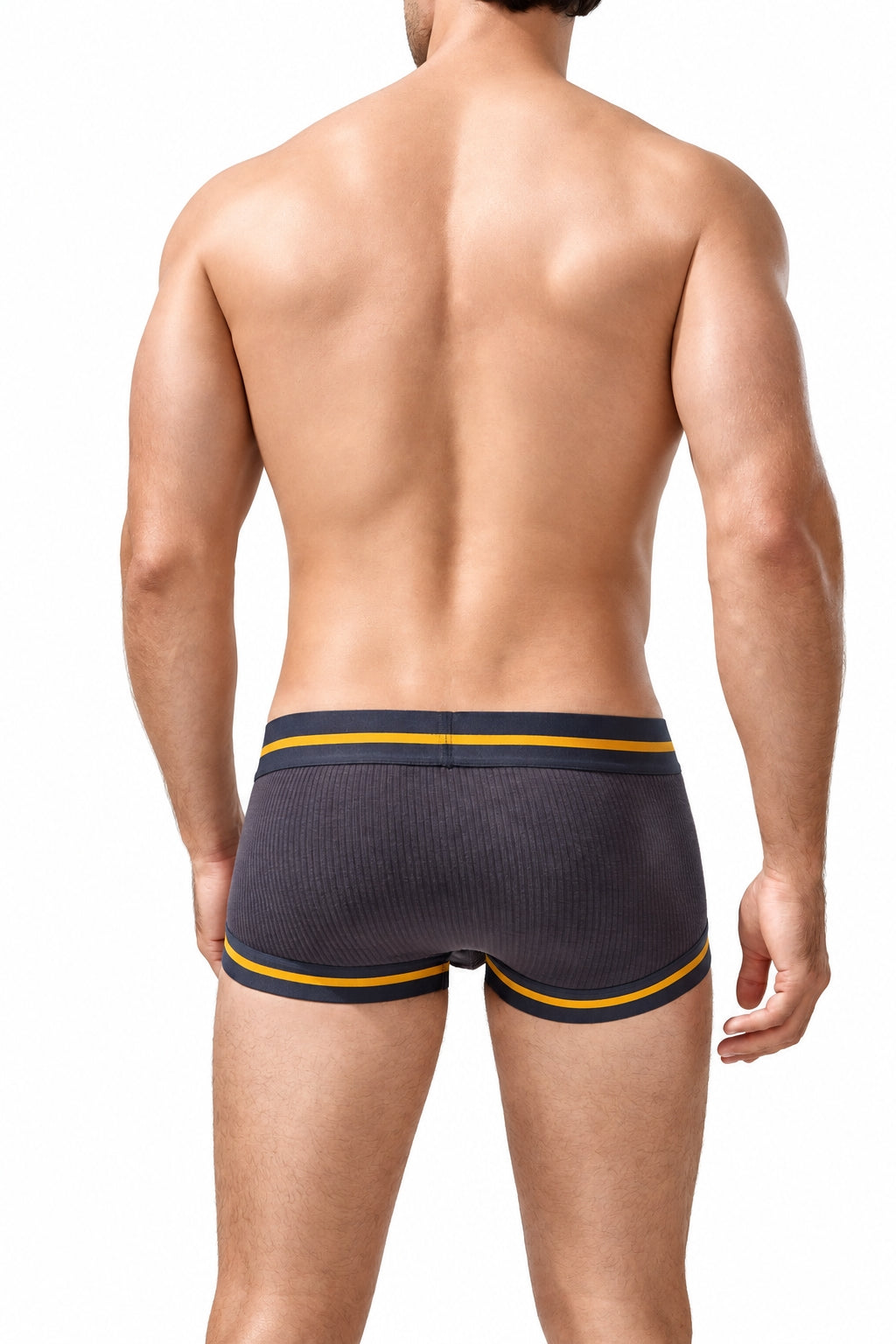 Men's Boxer Briefs , Breathable & Solid Colors