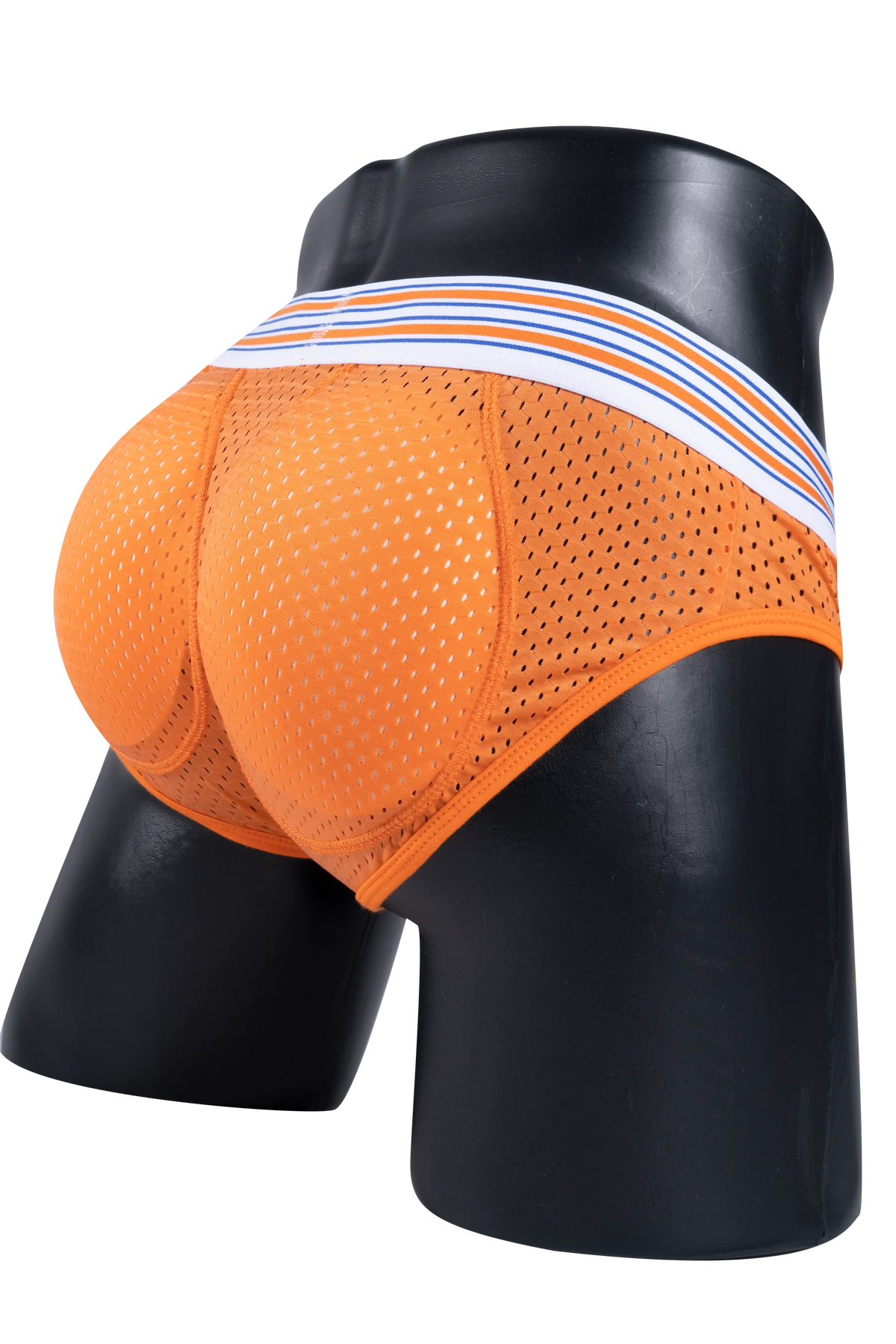Men’s Mesh Briefs with Detachable Padding for Enhanced Shape