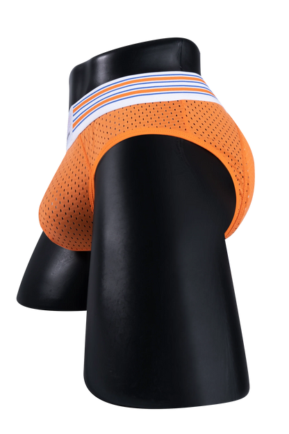 Men’s Mesh Briefs with Detachable Padding for Enhanced Shape