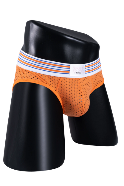 Men’s Mesh Briefs with Detachable Padding for Enhanced Shape