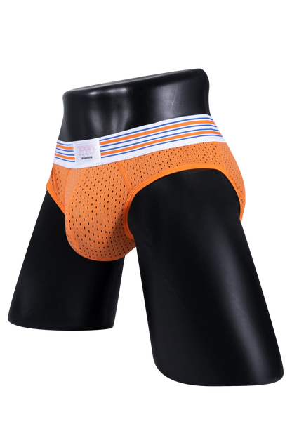 Men’s Mesh Briefs with Detachable Padding for Enhanced Shape