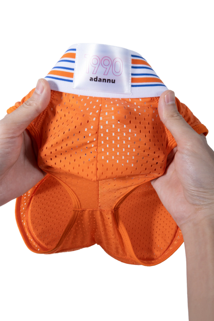 Men’s Mesh Briefs with Detachable Padding for Enhanced Shape