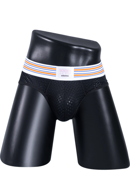 Men’s Mesh Briefs with Detachable Padding for Enhanced Shape