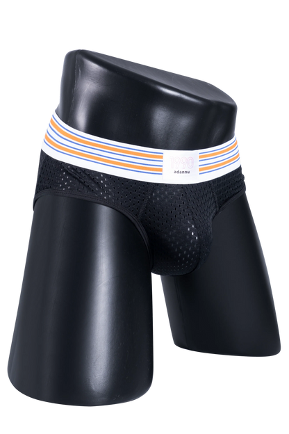 Men’s Mesh Briefs with Detachable Padding for Enhanced Shape
