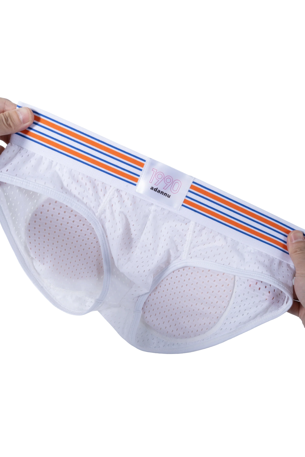 Men’s Mesh Briefs with Detachable Padding for Enhanced Shape