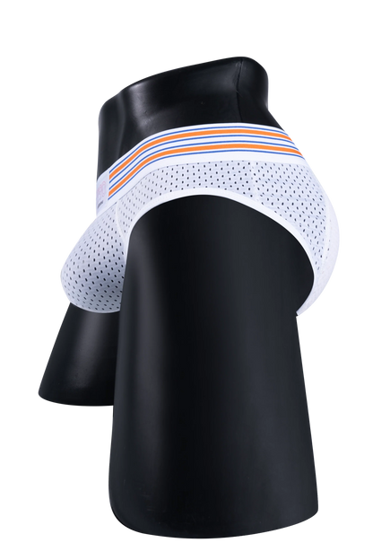 Men’s Mesh Briefs with Detachable Padding for Enhanced Shape