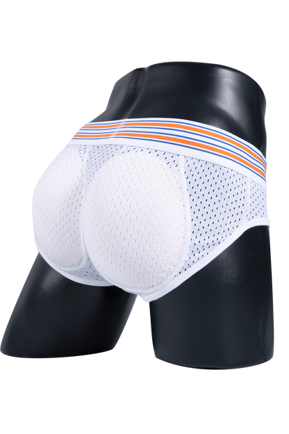 Men’s Mesh Briefs with Detachable Padding for Enhanced Shape