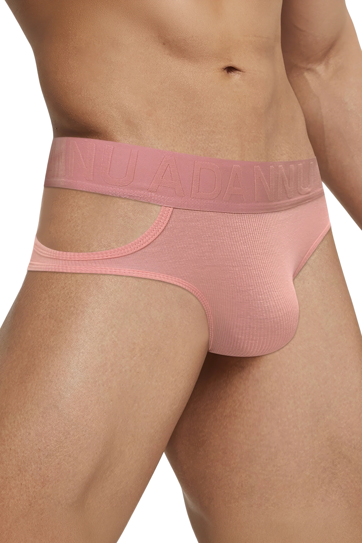 Men’s Low-Rise Cotton Briefs with Side Cut-Out Design