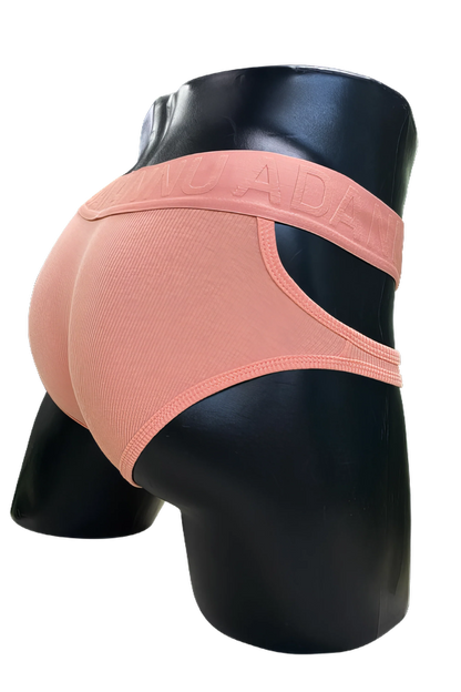 Men’s Low-Rise Cotton Briefs with Side Cut-Out Design