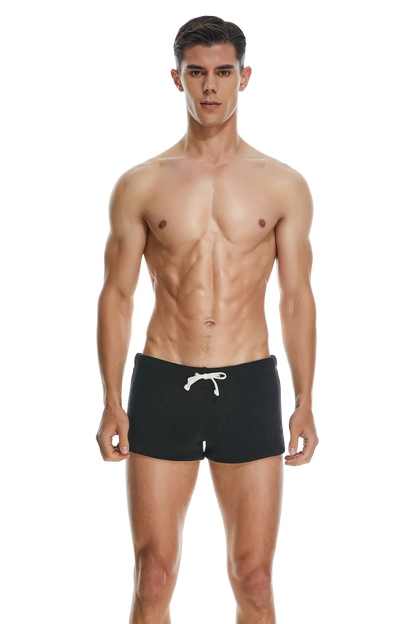 Men's Lounge Shorts with Drawstring – Breathable & Cool for Home