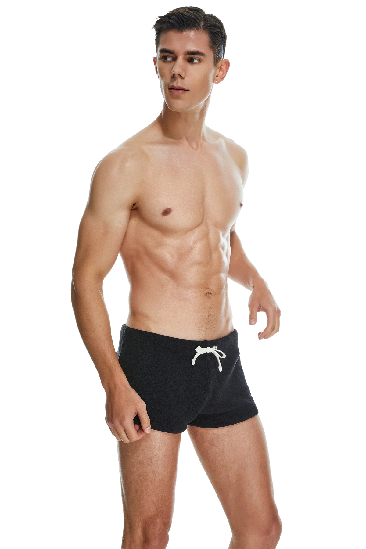 Men's Lounge Shorts with Drawstring – Breathable & Cool for Home