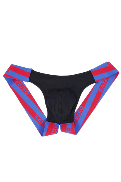 Men's No-Waistband Open-Back Thong – Dual Strap, Breathable