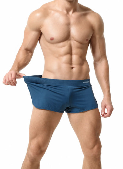 Men's Sport Split Thong – Breathable & Quick Dry