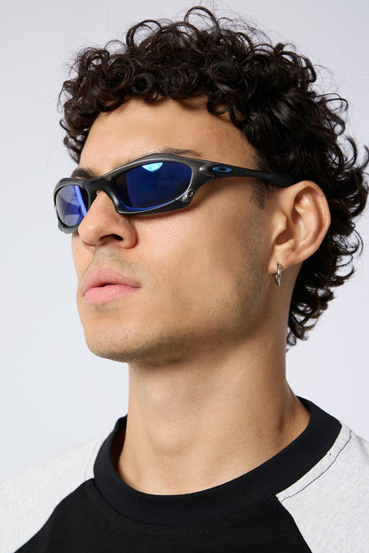 Neon Blink Metal Glasses Blue