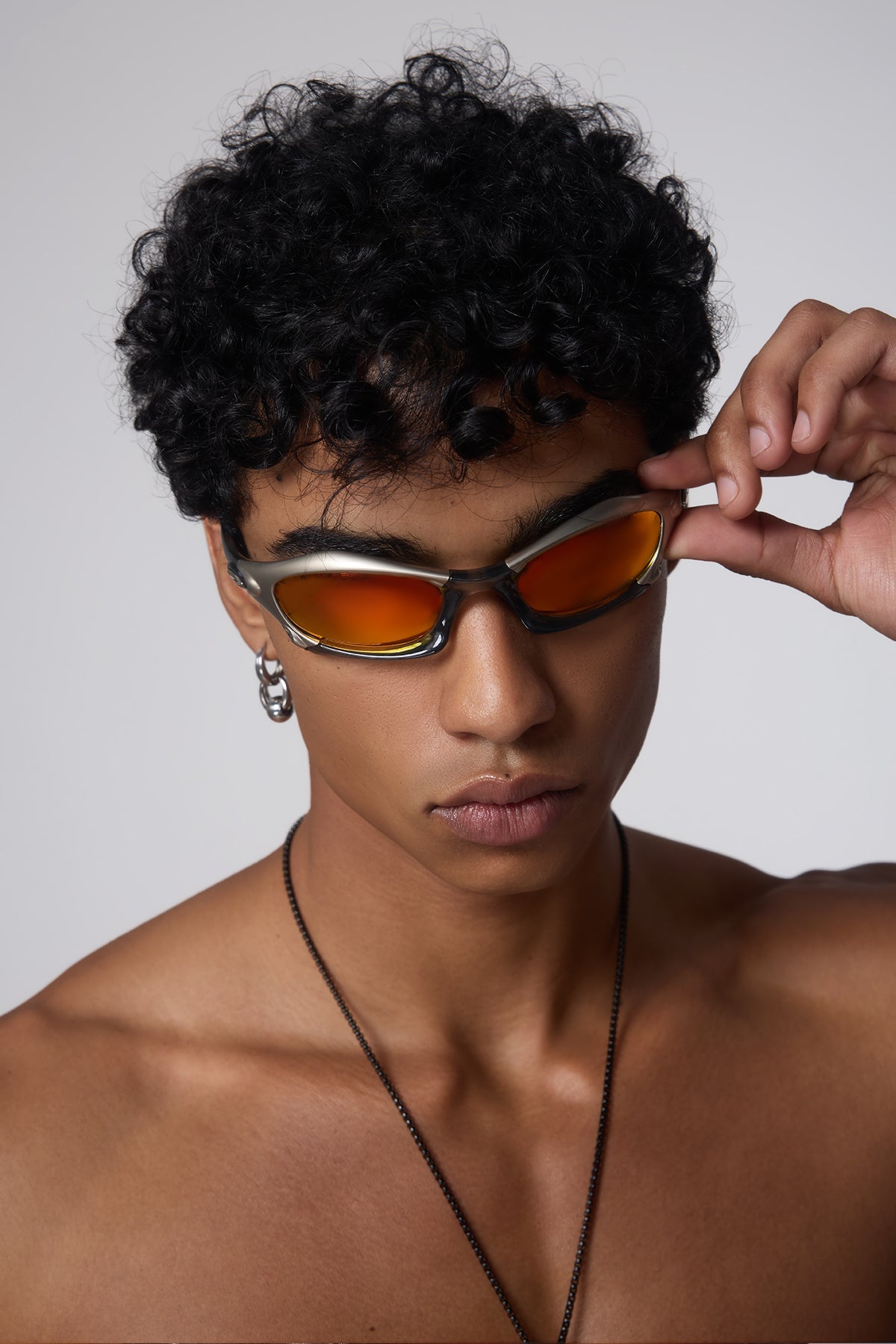 Neon Blink Metal Glasses