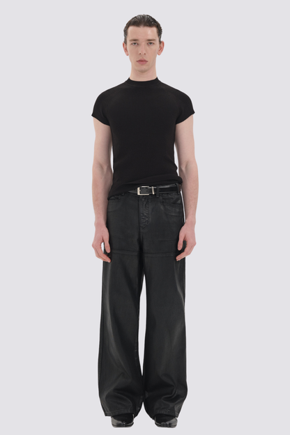 Neutral Void Stripe T-Shirt Black