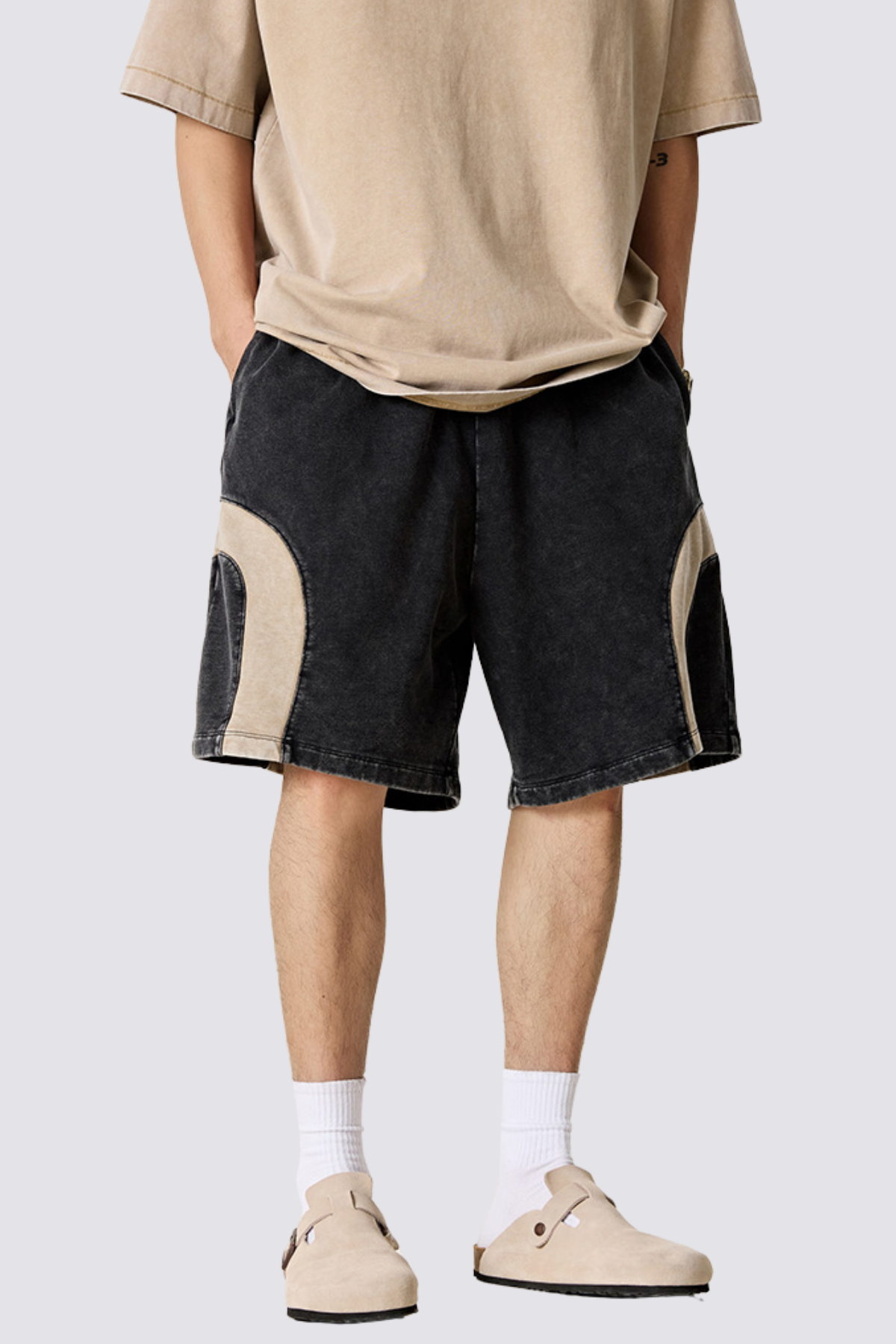 Neutral Wear Y2K Shorts Khaki