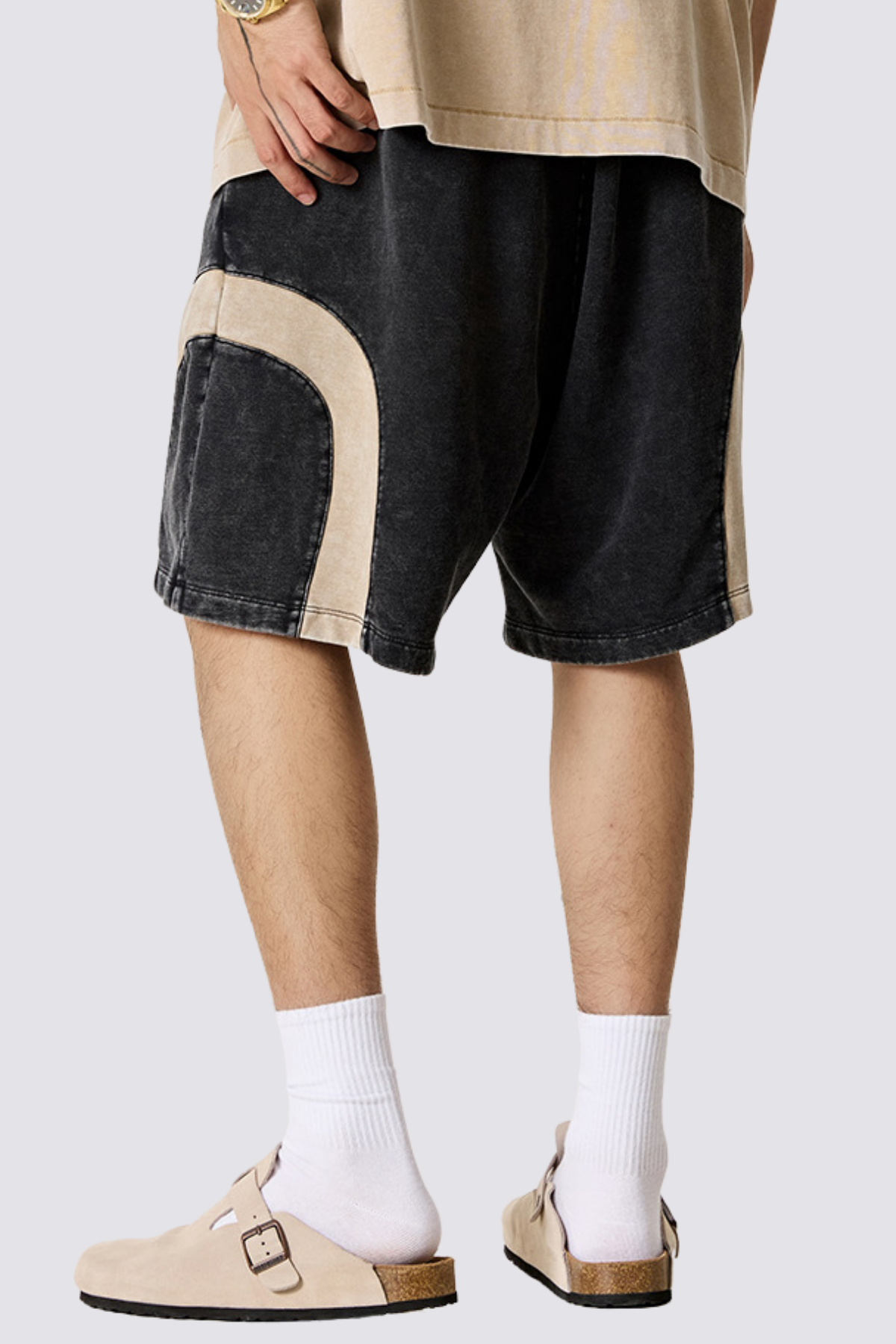 Neutral Wear Y2K Shorts Khaki