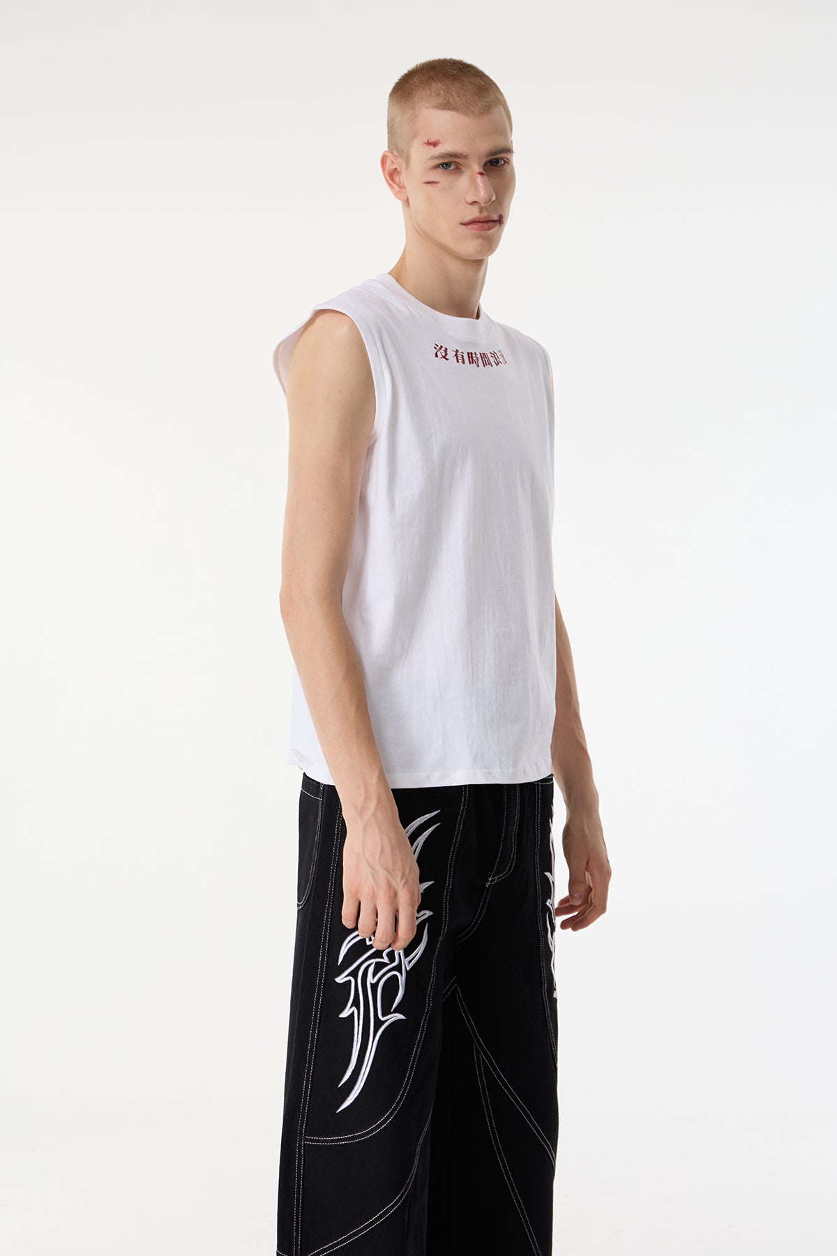 Night Frame Sleeveless Top