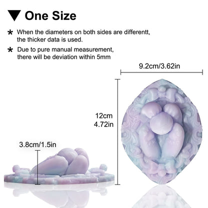 Nothosaur Meow Meow - Fantasy Soft Silicone Grind Toy