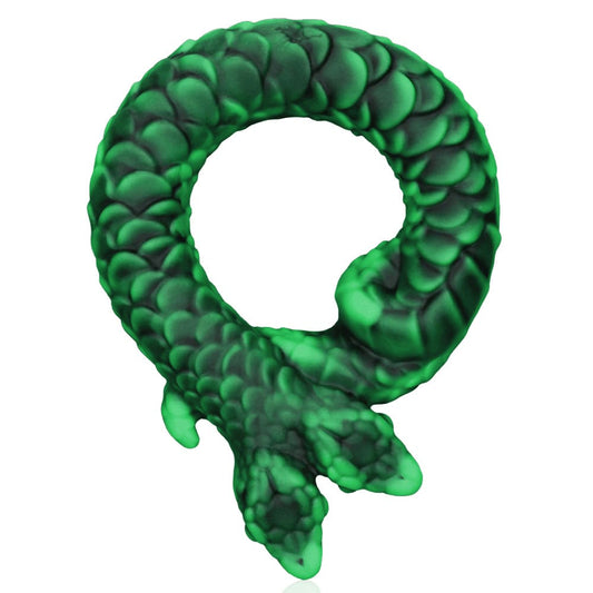 Nothosaur Twin's Ring - Fantasy Serpent Cock Ring