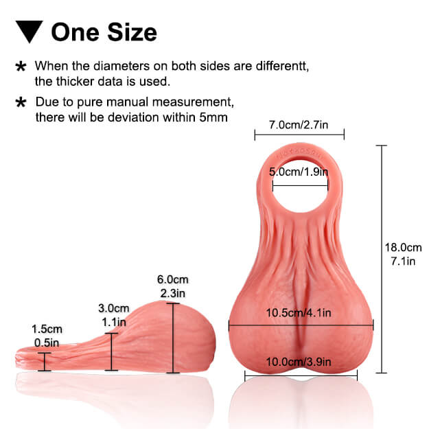 Nothosaur Goblin O-Balls - Silicone Cock Ring - Penis Ring