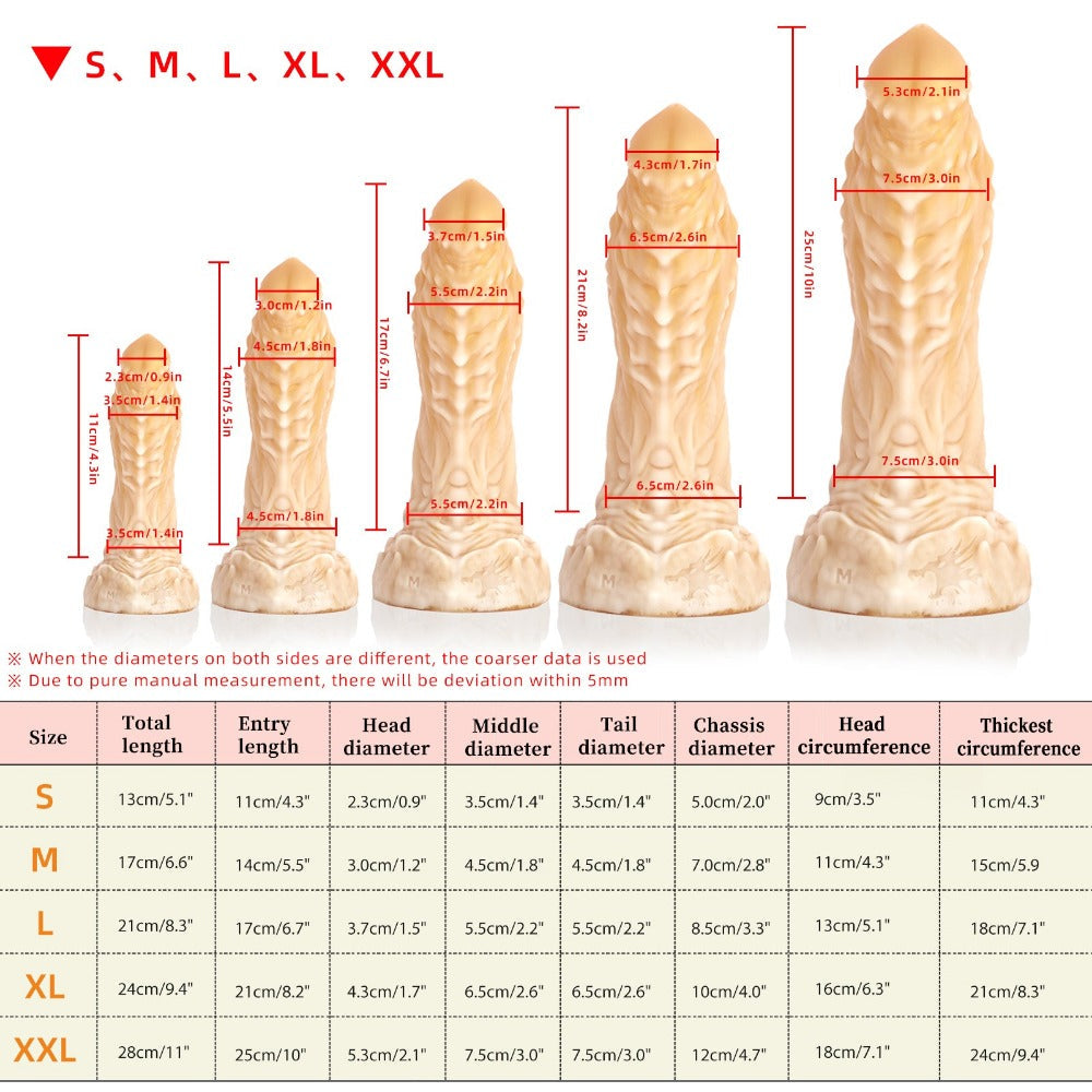 Nothosaur OPALEYE - Fantasy Dildo - Dragon Dildo