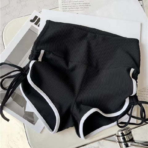 Drawstring Booty Shorts