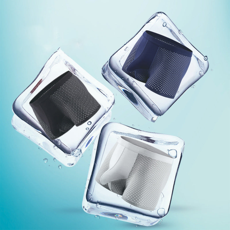 4 Pack Breathable Mesh Ball Pouch Underwear