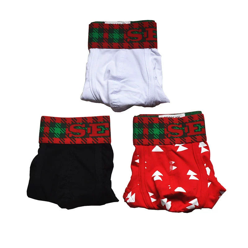Festive Christmas Tartan Boxer Briefs