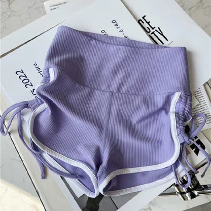 Drawstring Booty Shorts