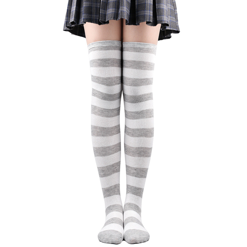 Striped Femboy Thigh Highs