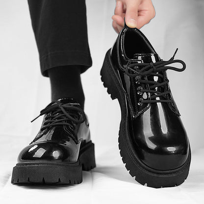 Chunky Platform Derby Shoes