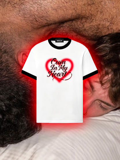 Concrete Revolt Heart T Shirt In White